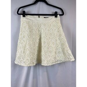 The Limited 2014 Size 2‎ Lined Lace A Line Mini Skirt Back Zipper
